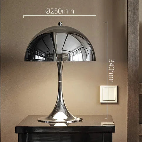 Lampe de chevet Chrome