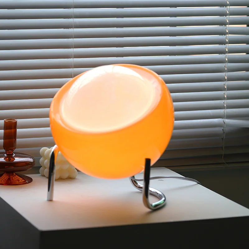 Lampe en verre Retro