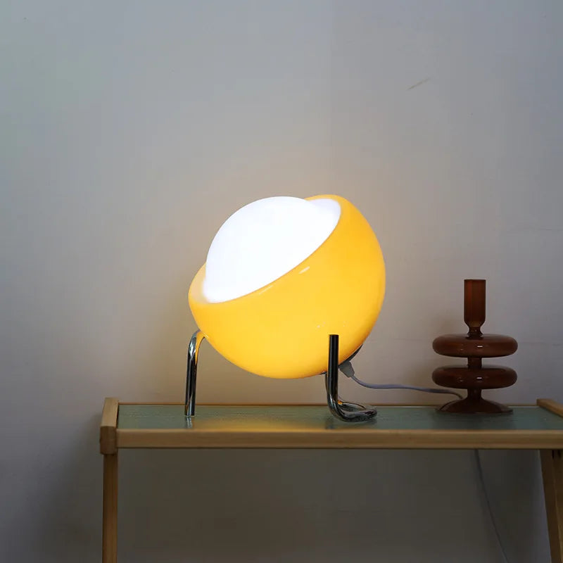 Lampe en verre Retro