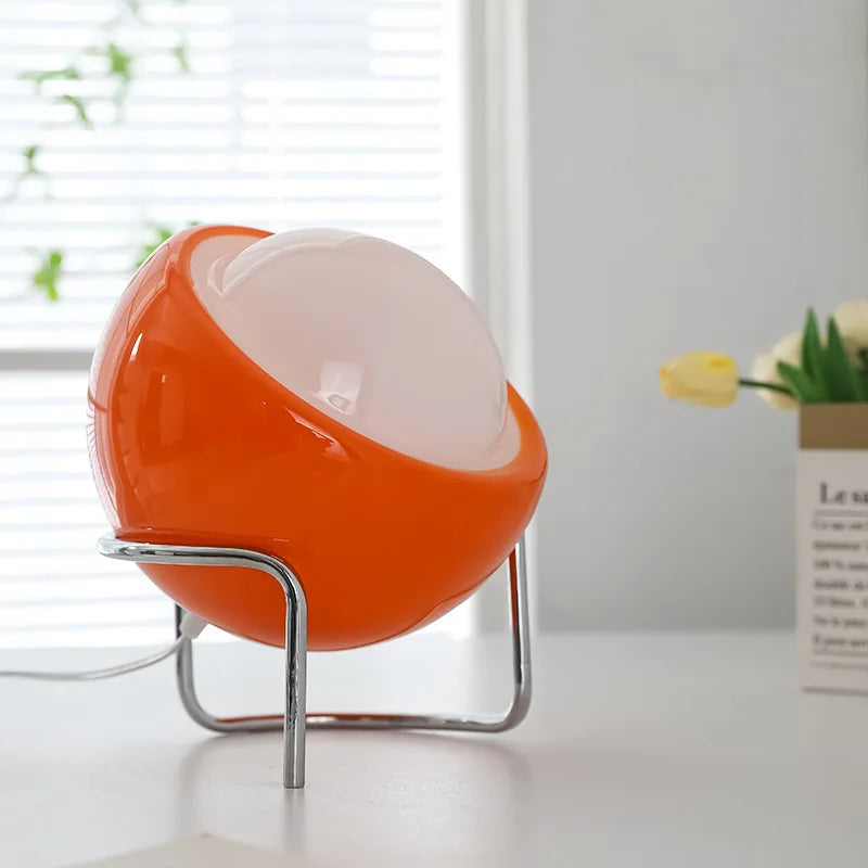 Lampe en verre Retro